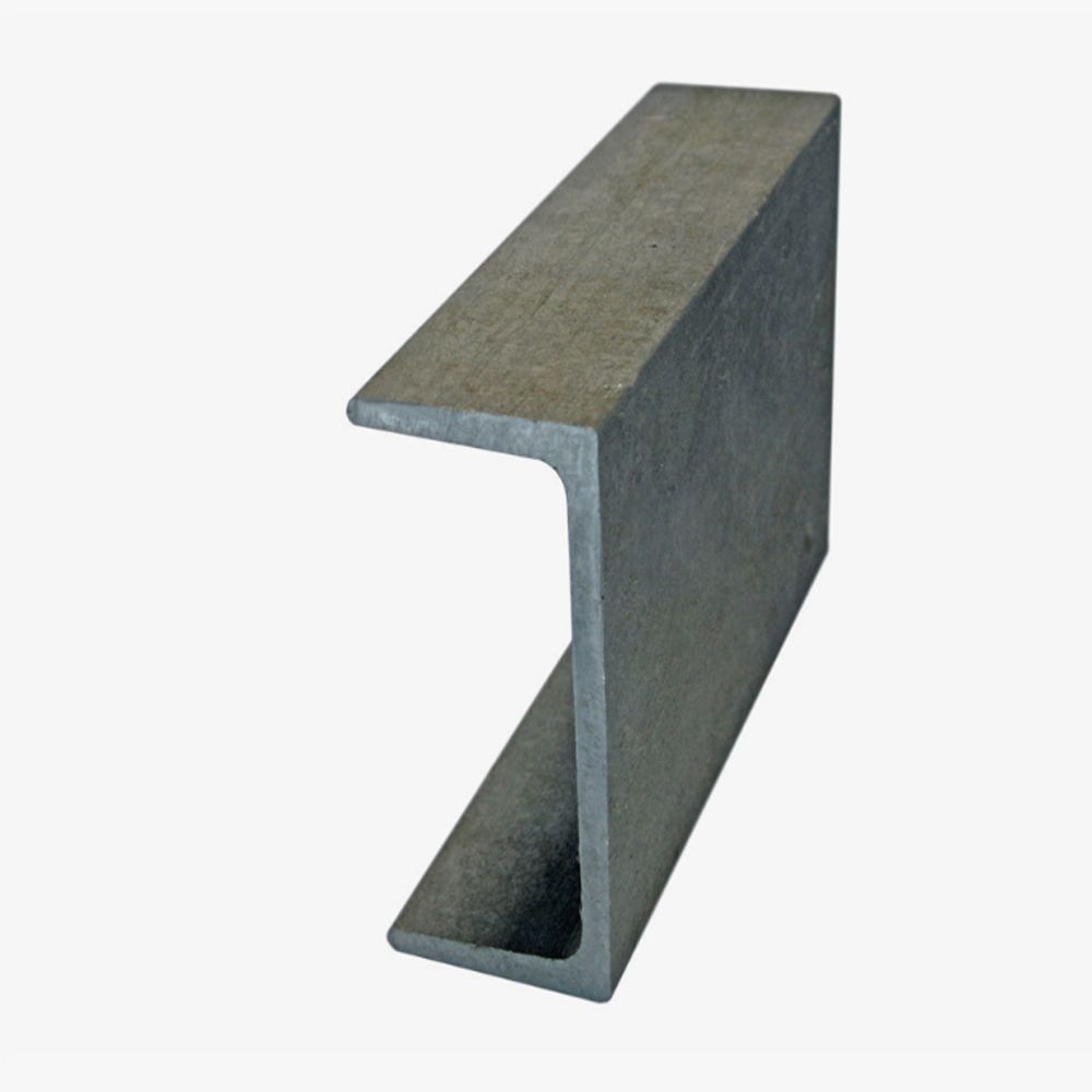 Холодноформованный профиль из гальванической стали, размеры профиля стального канала здания U