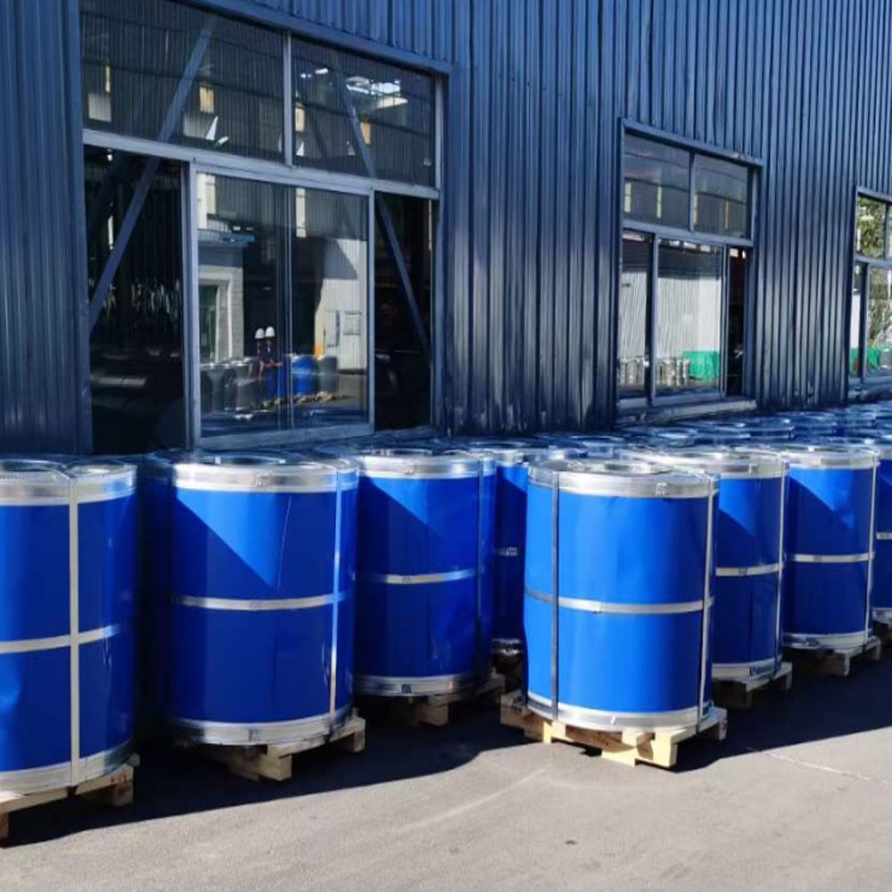 Китайская фабрика 0,13-2,5 мм 215-275 г PPGL Предварительно окрашенная стальная катушка Galvalume